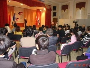 Impressive festival for Vietnamese students in Russia - ảnh 1